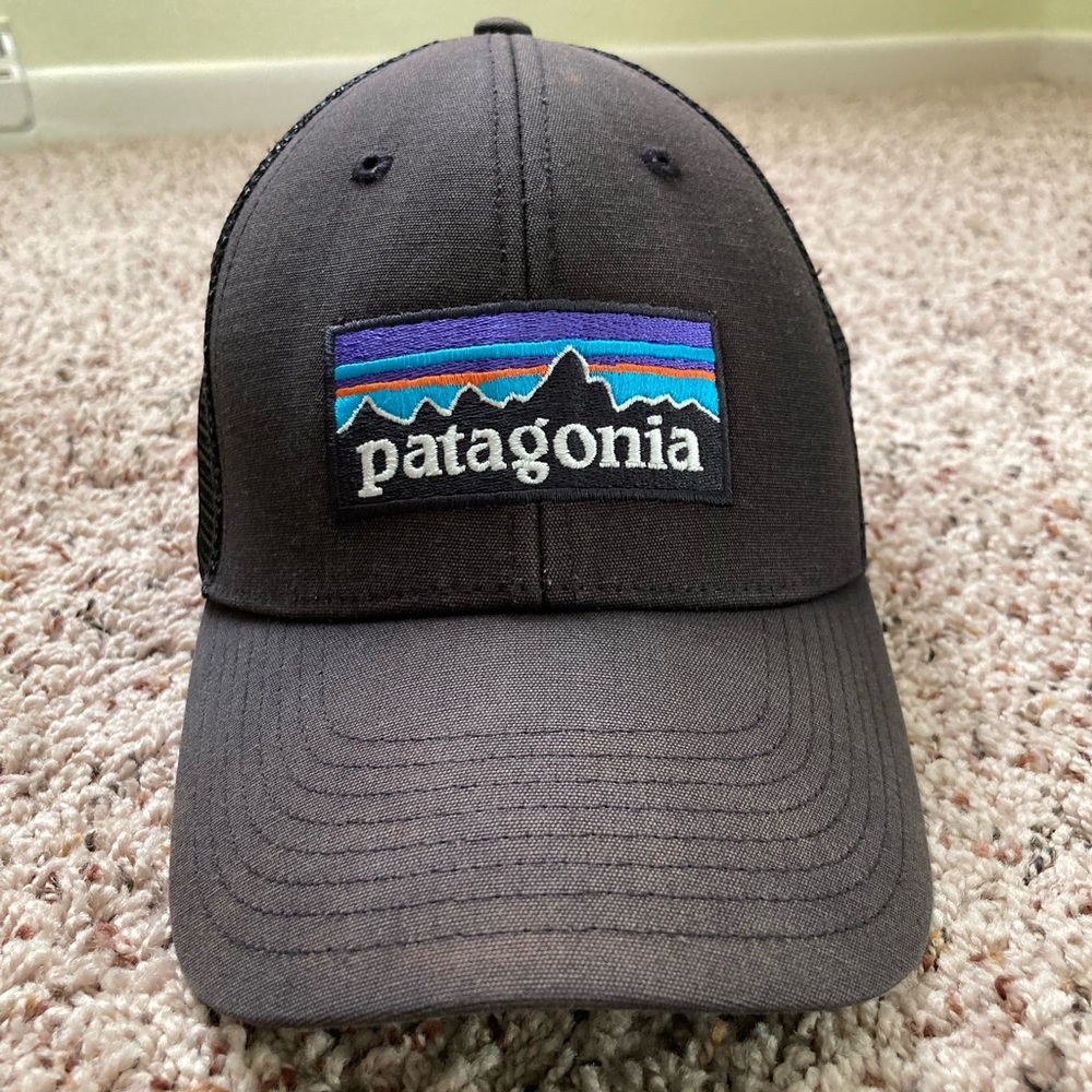 Black Patagonia Trucker Hat - One Size